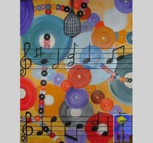 Hit Parade painting by Arneldo