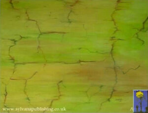 Fracture painting by Arneldo
