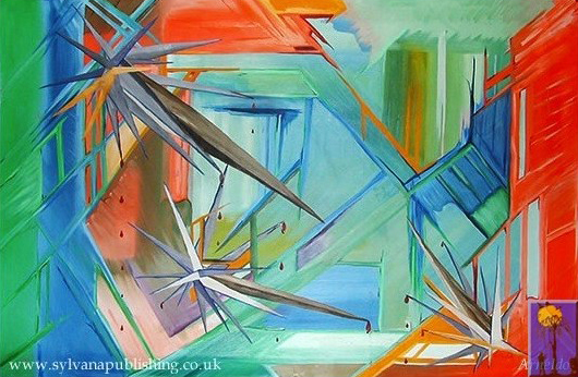 Shards painting by Arneldo